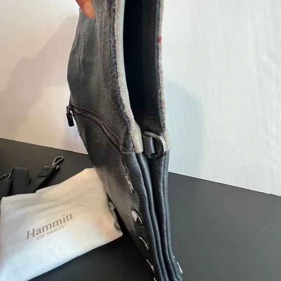 EUC Hammitt *Dillon Medium-Black/Grey Natural GM